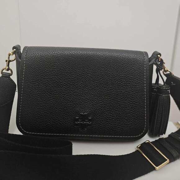 Tory Burch Black Thea Bag - Picture 1 of 6